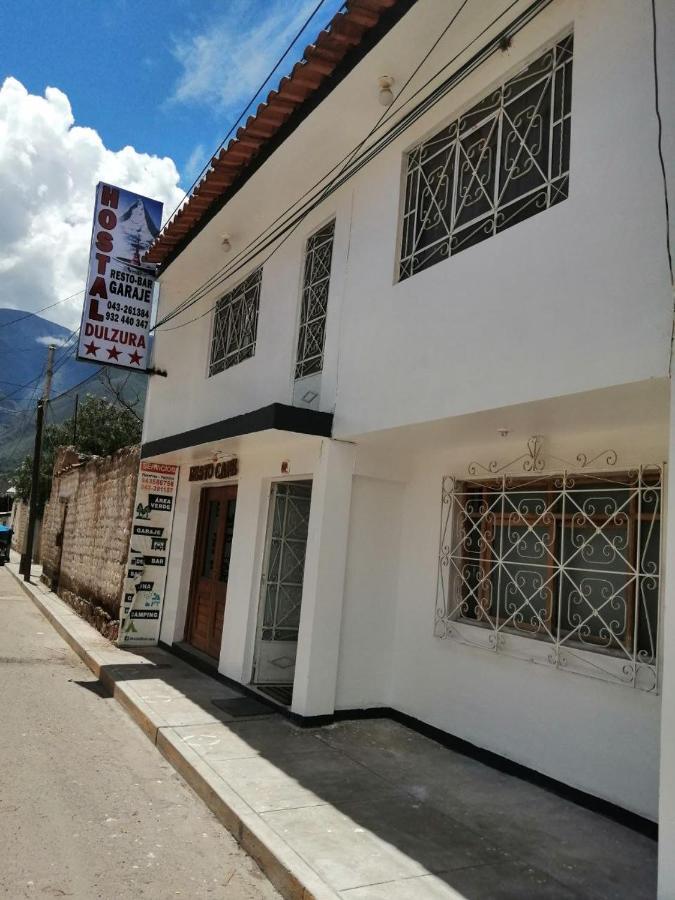Hostal Dulzura Caraz ภายนอก รูปภาพ