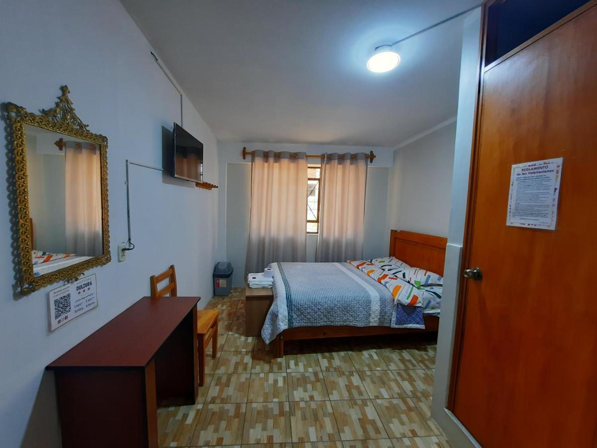 Hostal Dulzura Caraz ภายนอก รูปภาพ